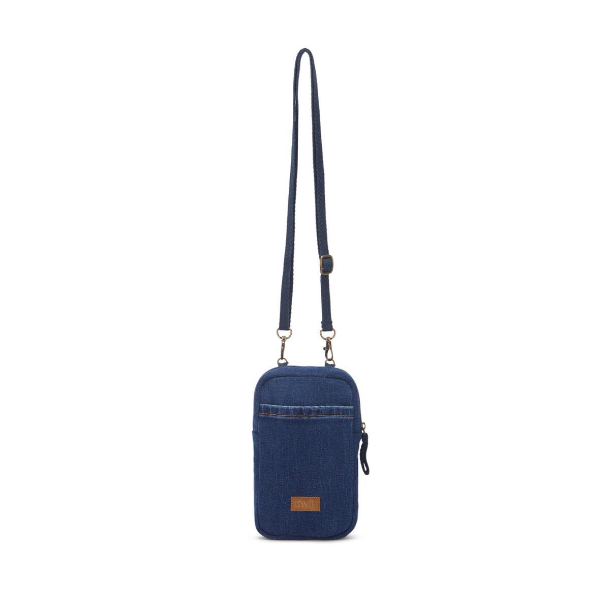 Upcycled Denim Mobile Sling